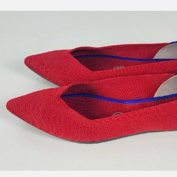 Rothy's Red Point Flats - Picture 2 of 6